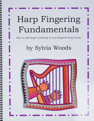 Harp Fingering Fundamentals: How to Add Finger Markings to NonFingered Harp Music,Used