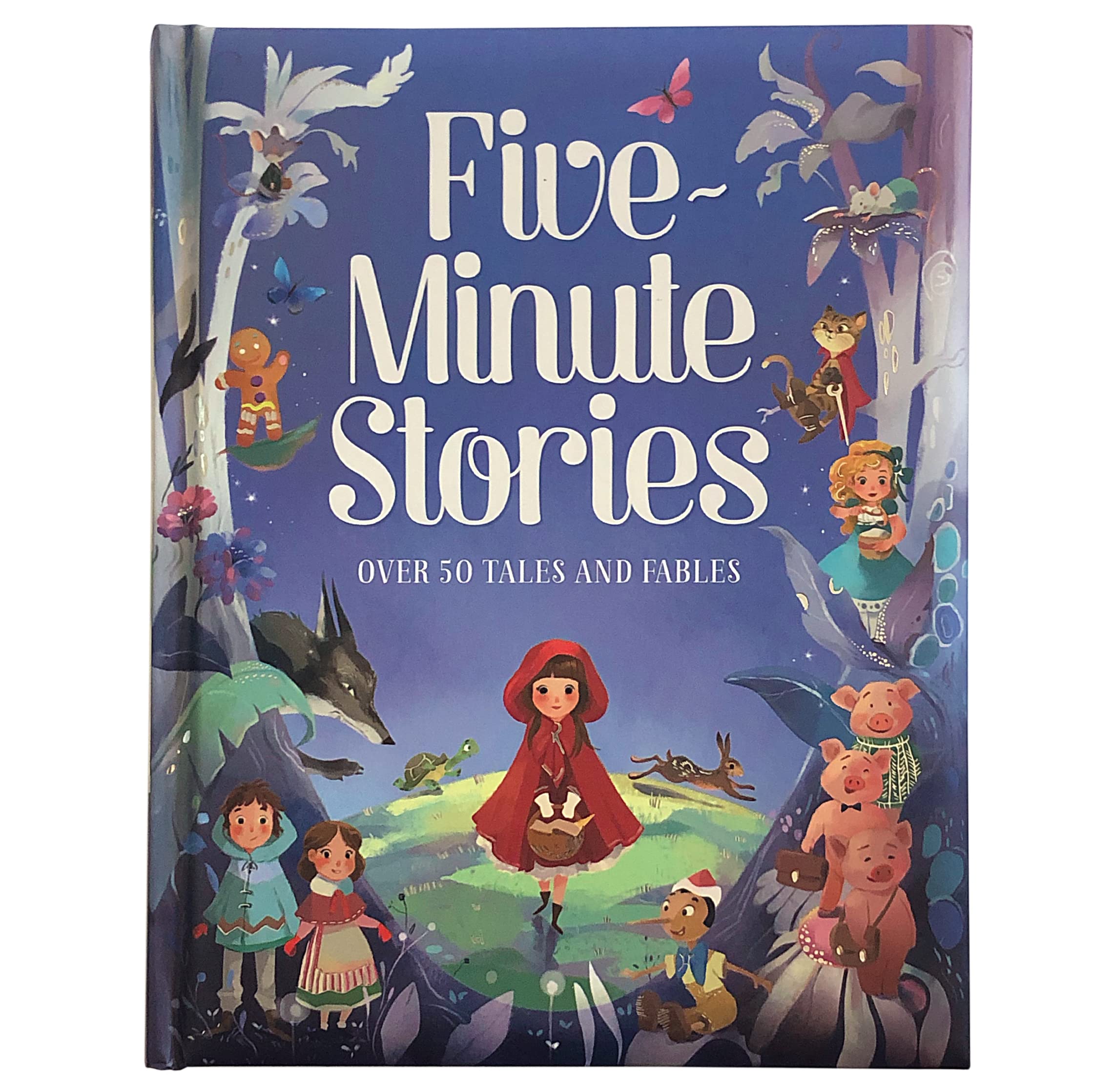 FiveMinute Stories  Over 50 Tales and Fables: Short Nursery Rhymes, Fairy Tales, and Bedtime Collections for Children,Used