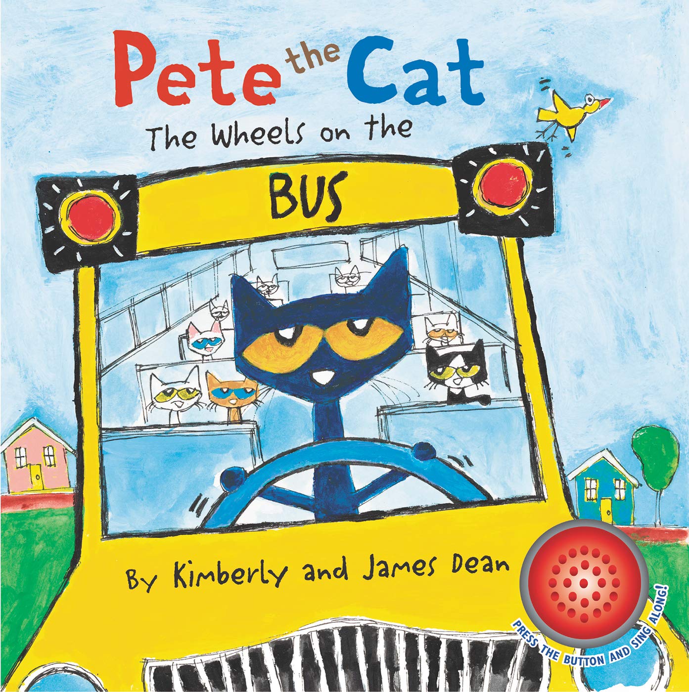 Pete The Cat: The Wheels On The Bus Sound Book,New