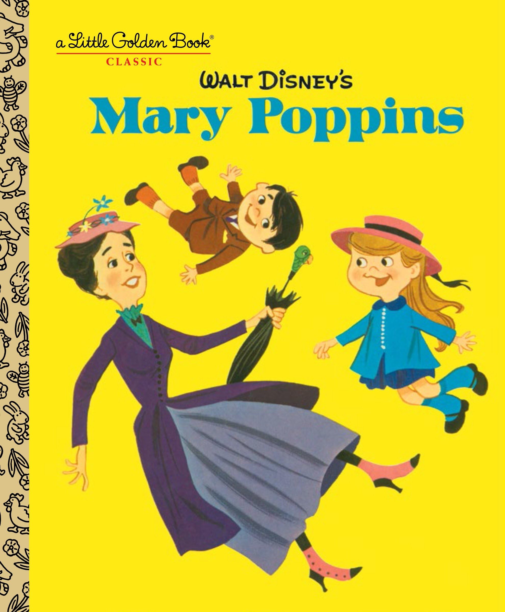 Walt Disney's Mary Poppins (Disney Classics) (Little Golden Book),New