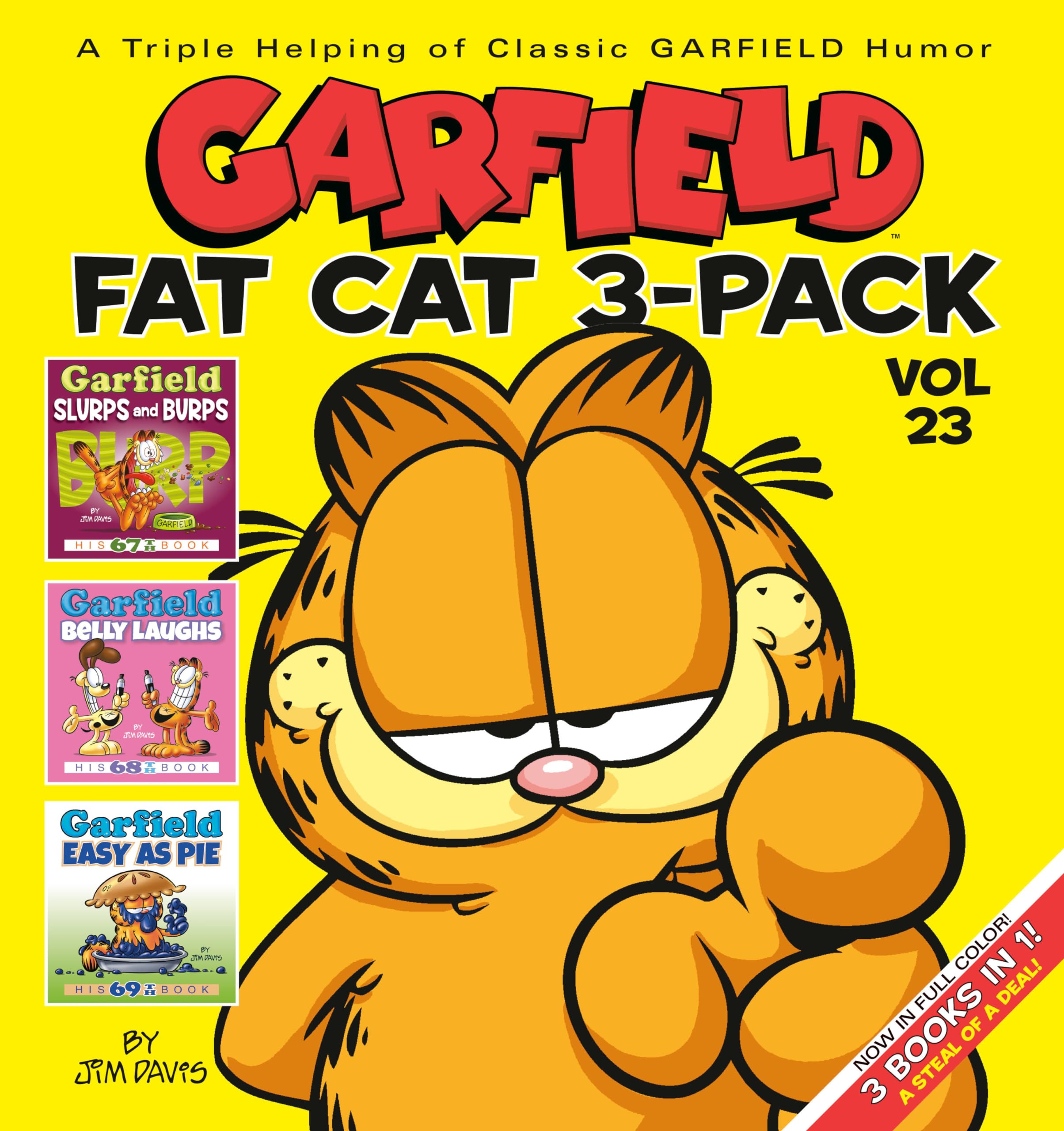 Garfield Fat Cat 3Pack #23,New