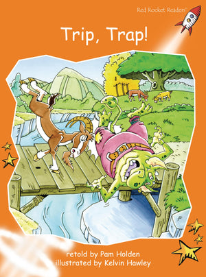 Trip, Trap! (Red Rocket Readers Fluency Level 1),Used