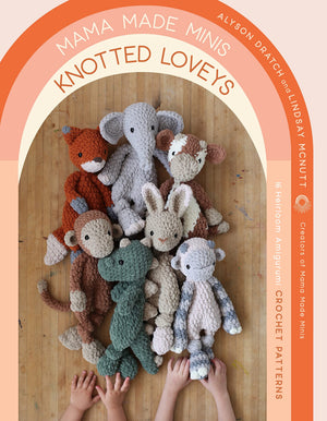 Mama Made Minis Knotted Loveys: 16 Heirloom Amigurumi Crochet Patterns,Used