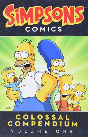 Simpsons Comics Colossal Compendium Volume 1 (Simpsons Comic Compilations)-used
