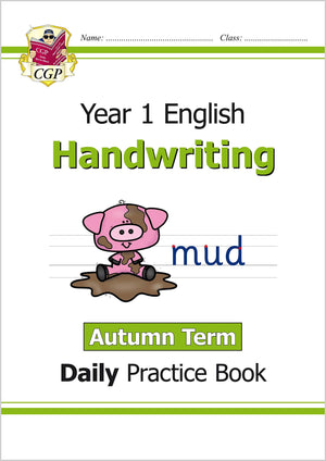 New KS1 Handwriting Daily Practice Book: Year 1  Autumn Term: superb for catchup and learning at home (CGP KS1 English),Used