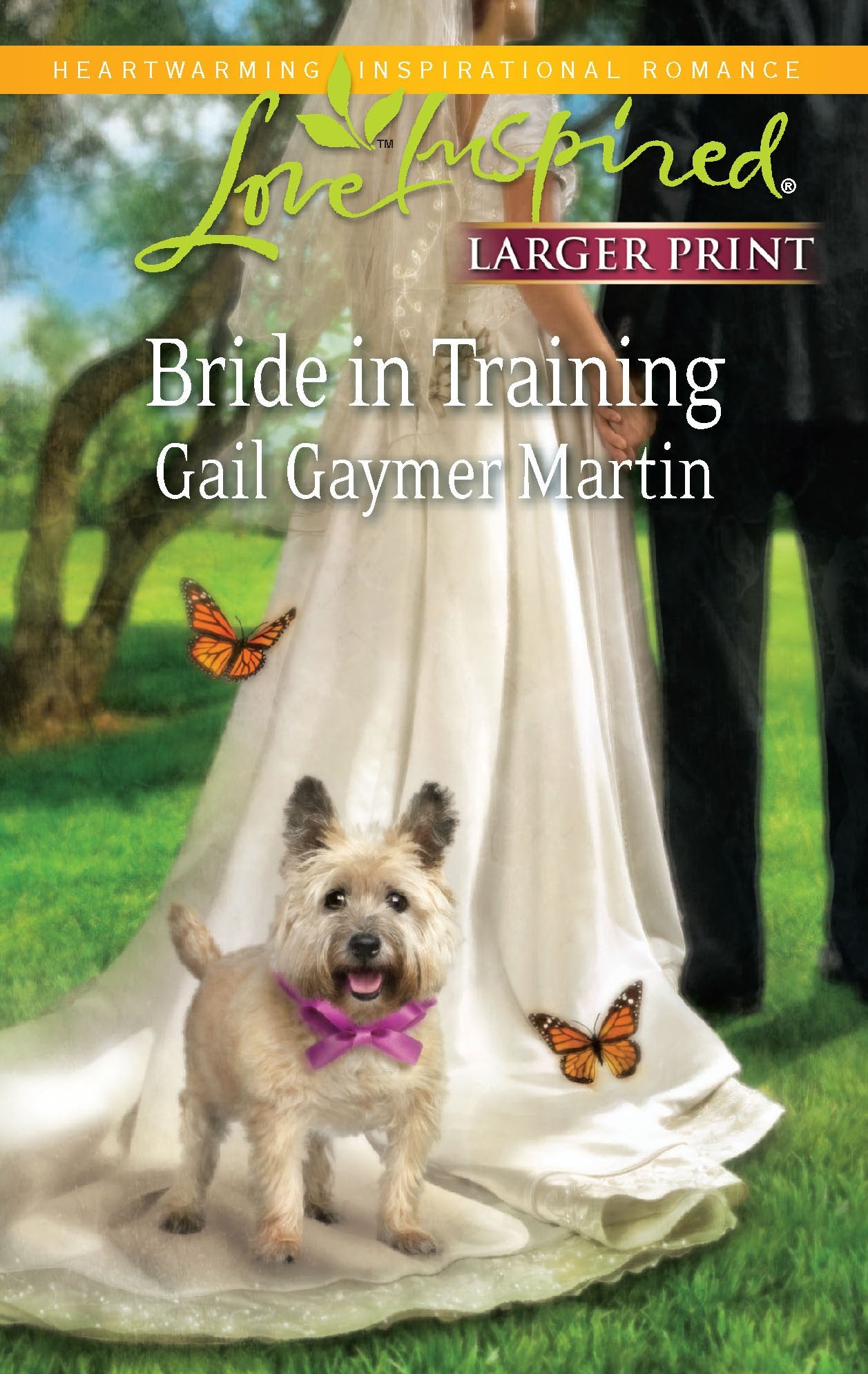 Bride in Training (Love Inspired Large Print),Used