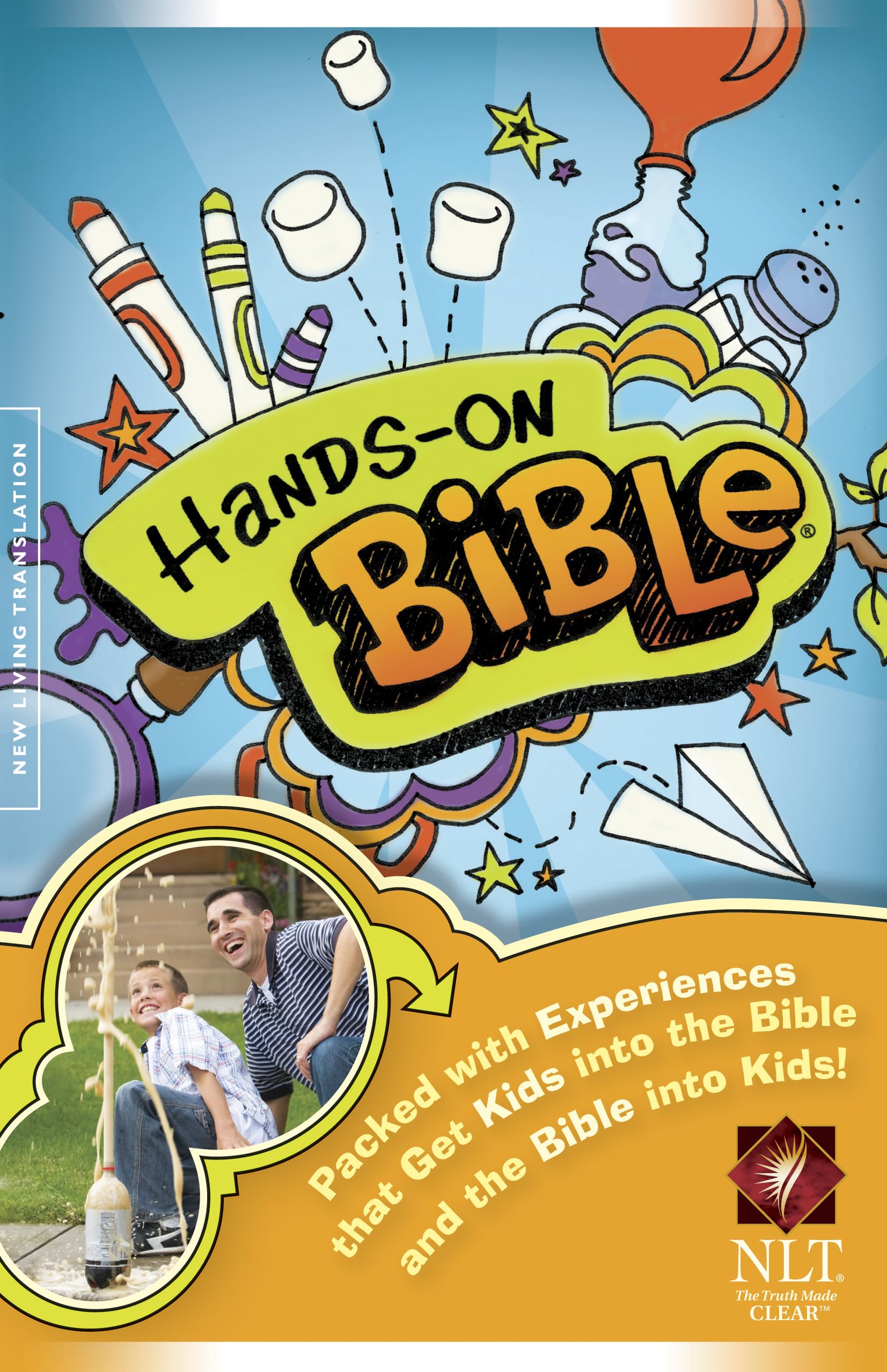 HandsOn Bible NLT (Hardcover),New