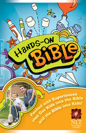HandsOn Bible NLT (Hardcover),Used