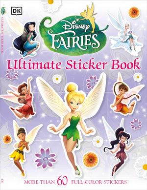 Ultimate Sticker Book: Disney Fairies: More Than 60 Reusable FullColor Stickers,Used