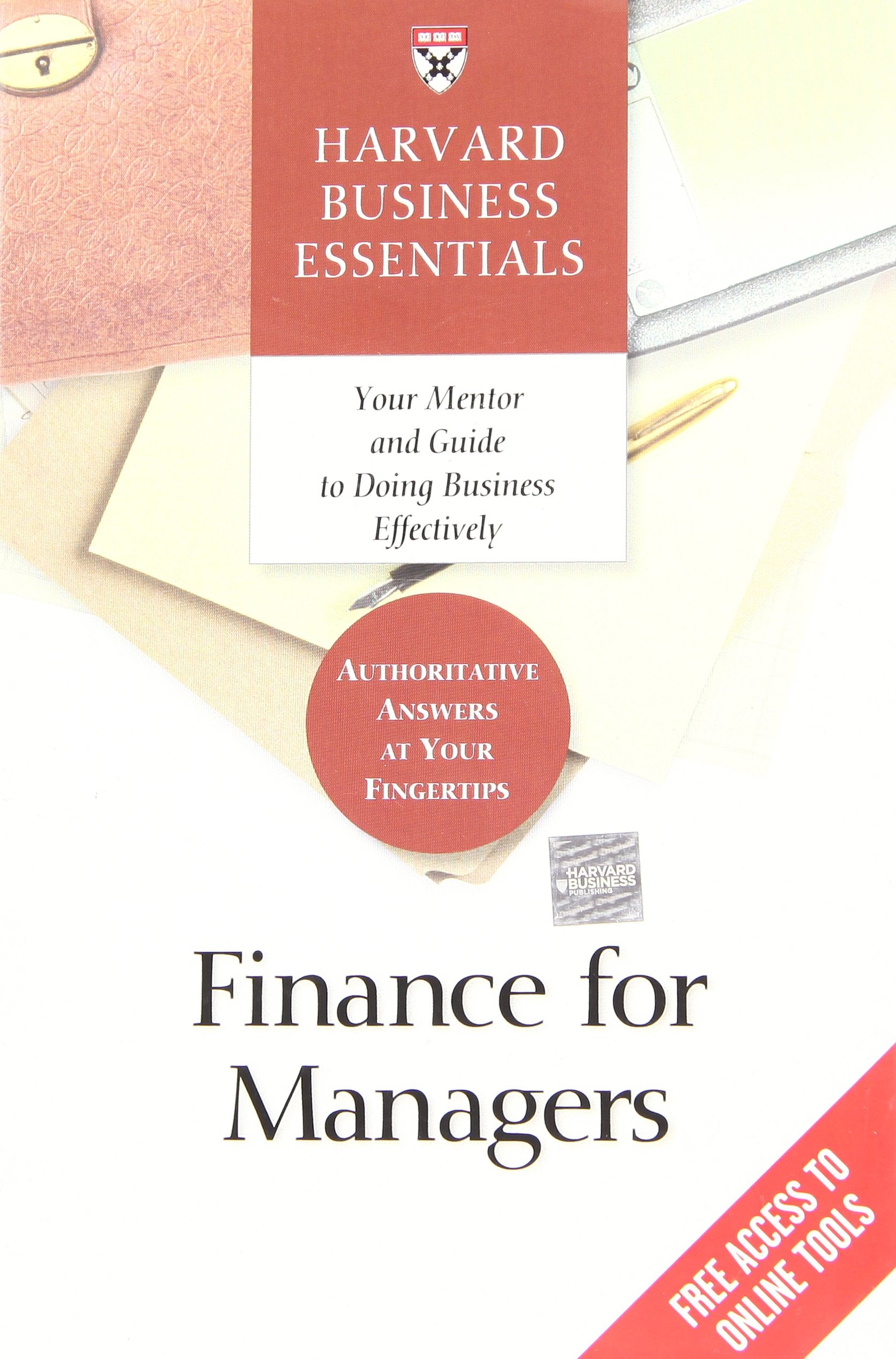 Finance for Managers (Harvard Business Essentials),Used
