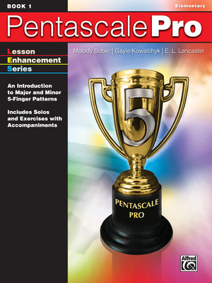 Pentascale Pro, Bk 1: An Introduction To Major And Minor 5Finger Patterns (Lesson Enhancement Series, Bk 1)-new