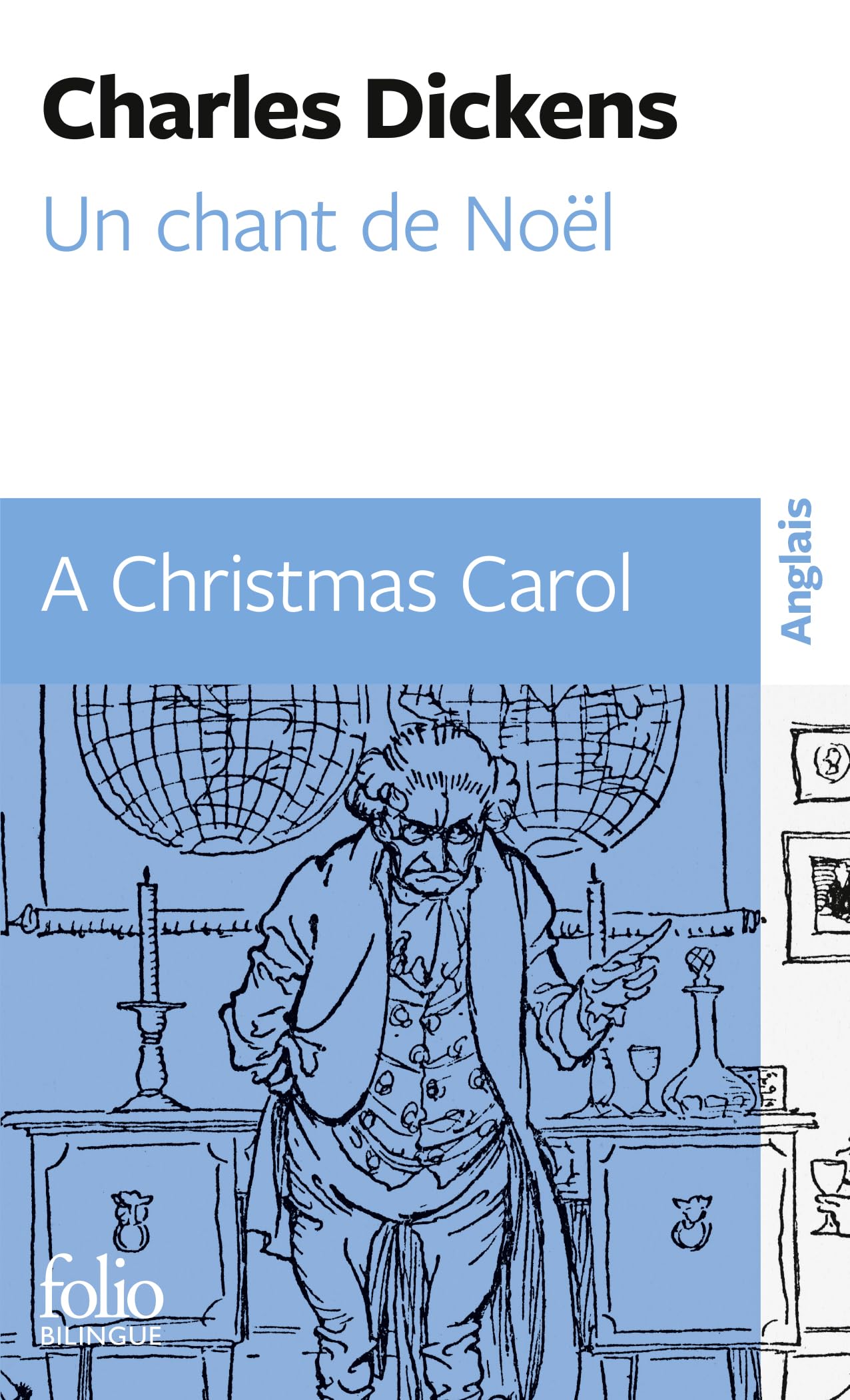 Chant de Noel Fo Bi (Folio Bilingue) (French Edition),Used