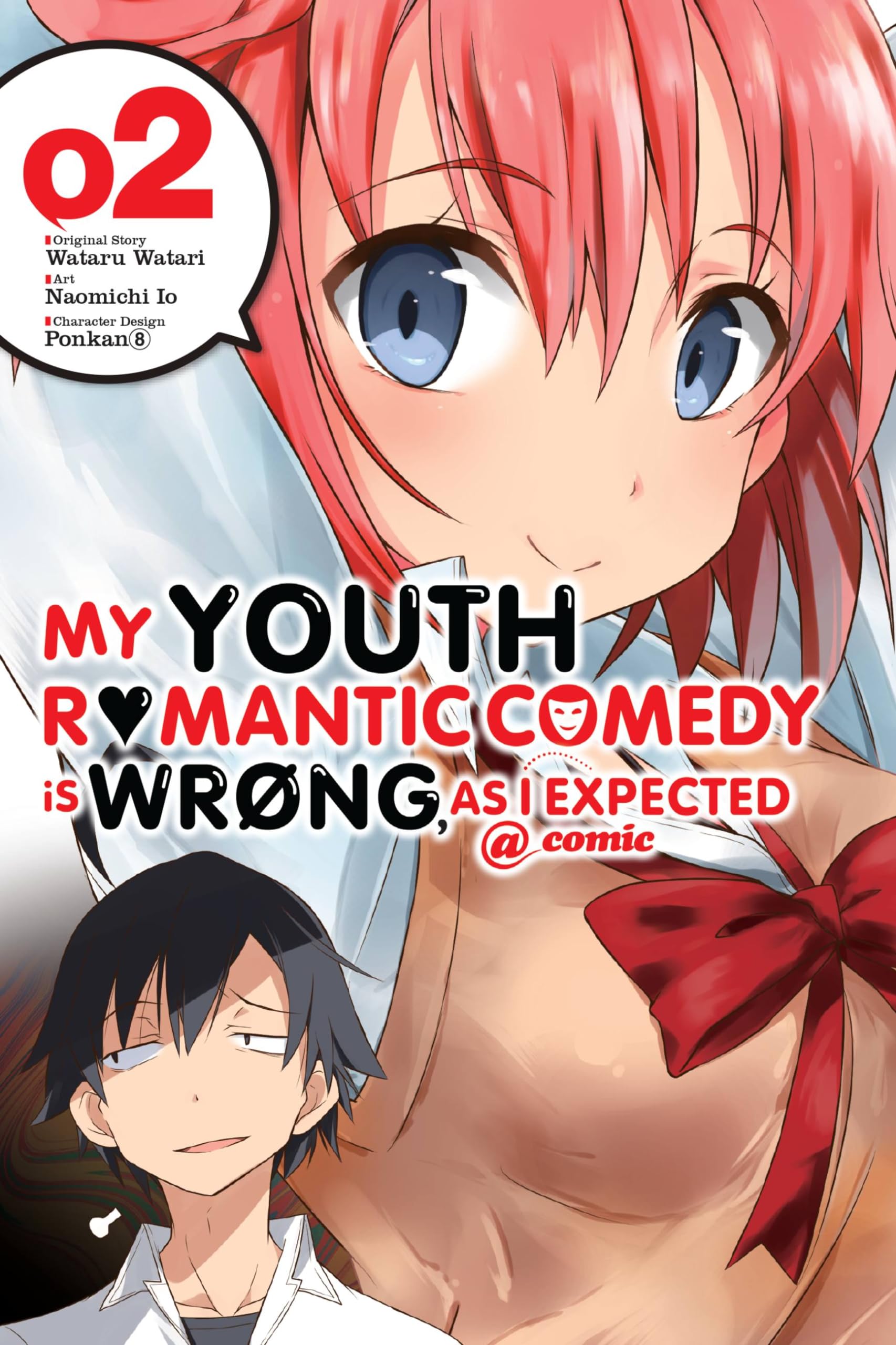 My Youth Romantic Comedy Is Wrong, As I Expected @ Comic, Vol. 2  Manga (My Youth Romantic Comedy Is Wrong, As I Expected @ Com,New
