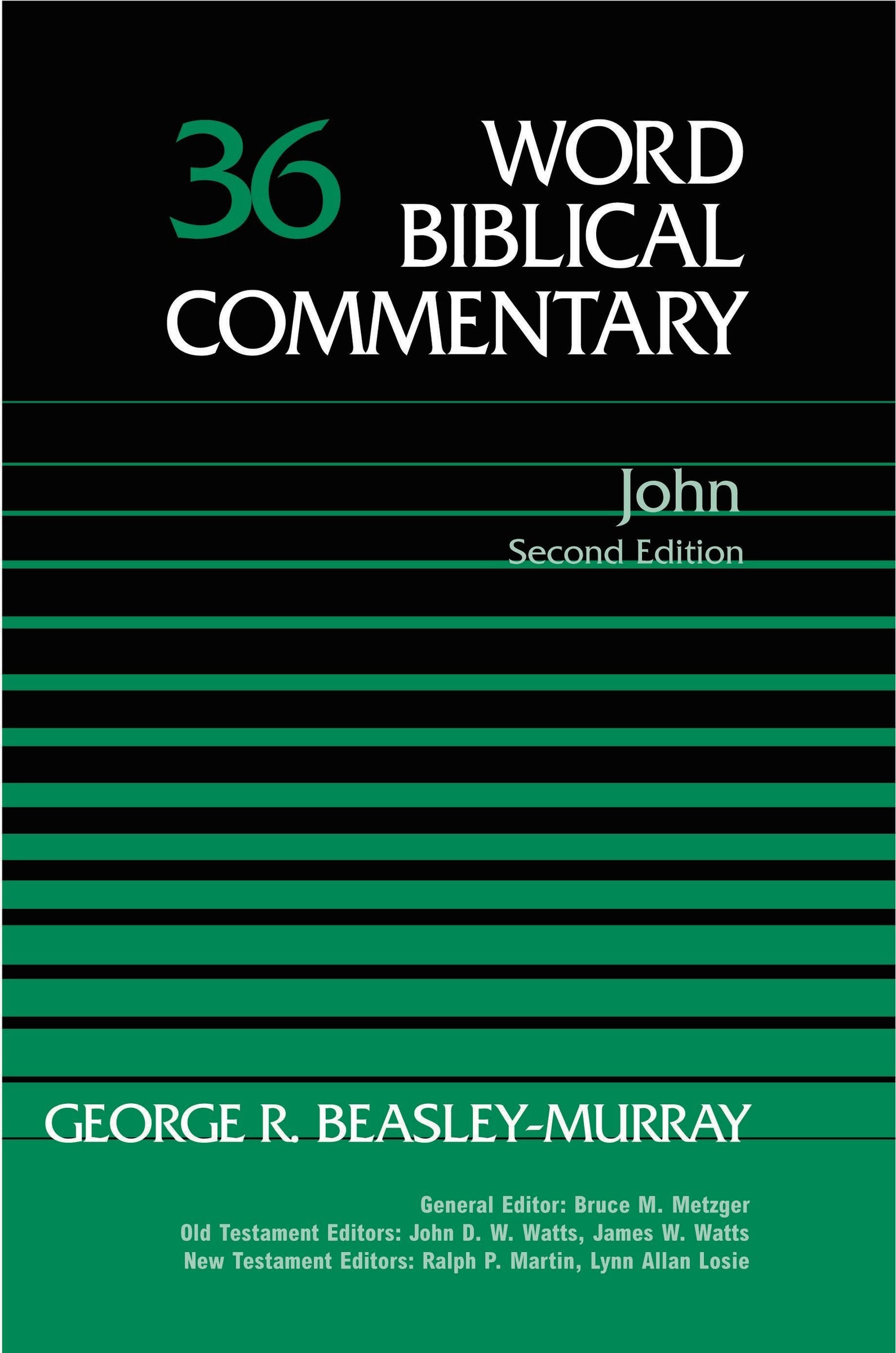 Word Biblical Commentary Vol. 36, John (Second Edition)-new