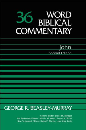 Word Biblical Commentary Vol. 36, John (Second Edition)-new