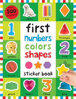 First Numbers, Colors, Shapes-Like New Condition