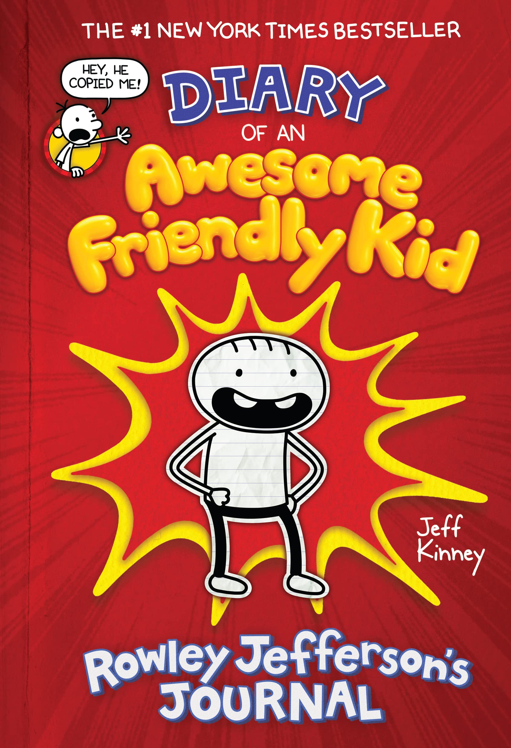 Diary of an Awesome Friendly Kid: Rowley Jefferson's Journal (The Awesome Friendly Kid Series),Used