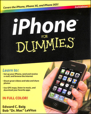 Iphone For Dummies: Includes Iphone 3Gs,New