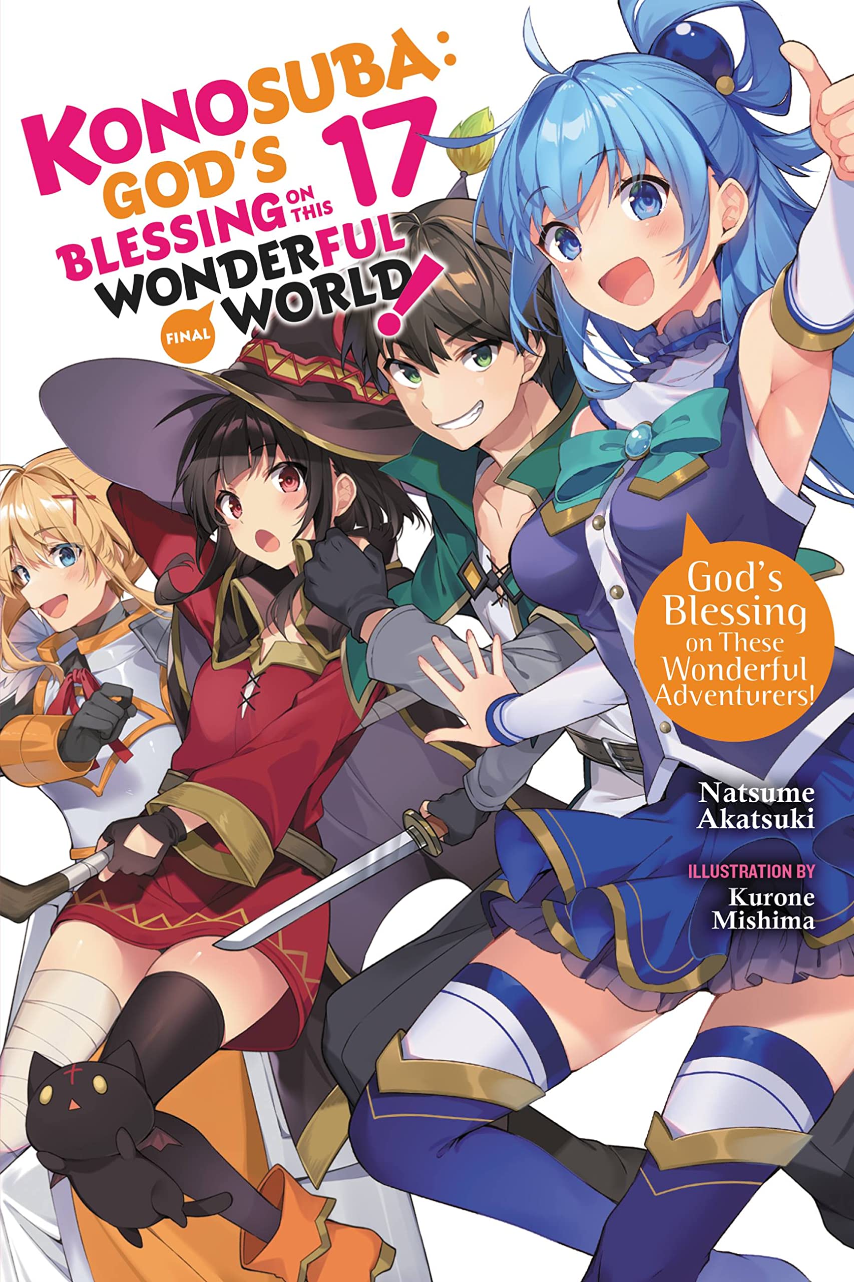 Konosuba: God's Blessing on This Wonderful World!, Vol. 17 (light novel): God's Blessing on These Wonderful Adventurers! (Volume,New