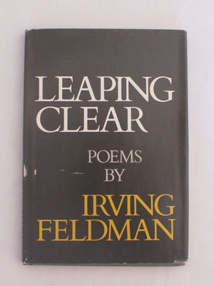 Leaping Clear and Other Poems,Used