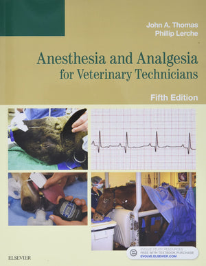 Anesthesia And Analgesia For Veterinary Technicians,New