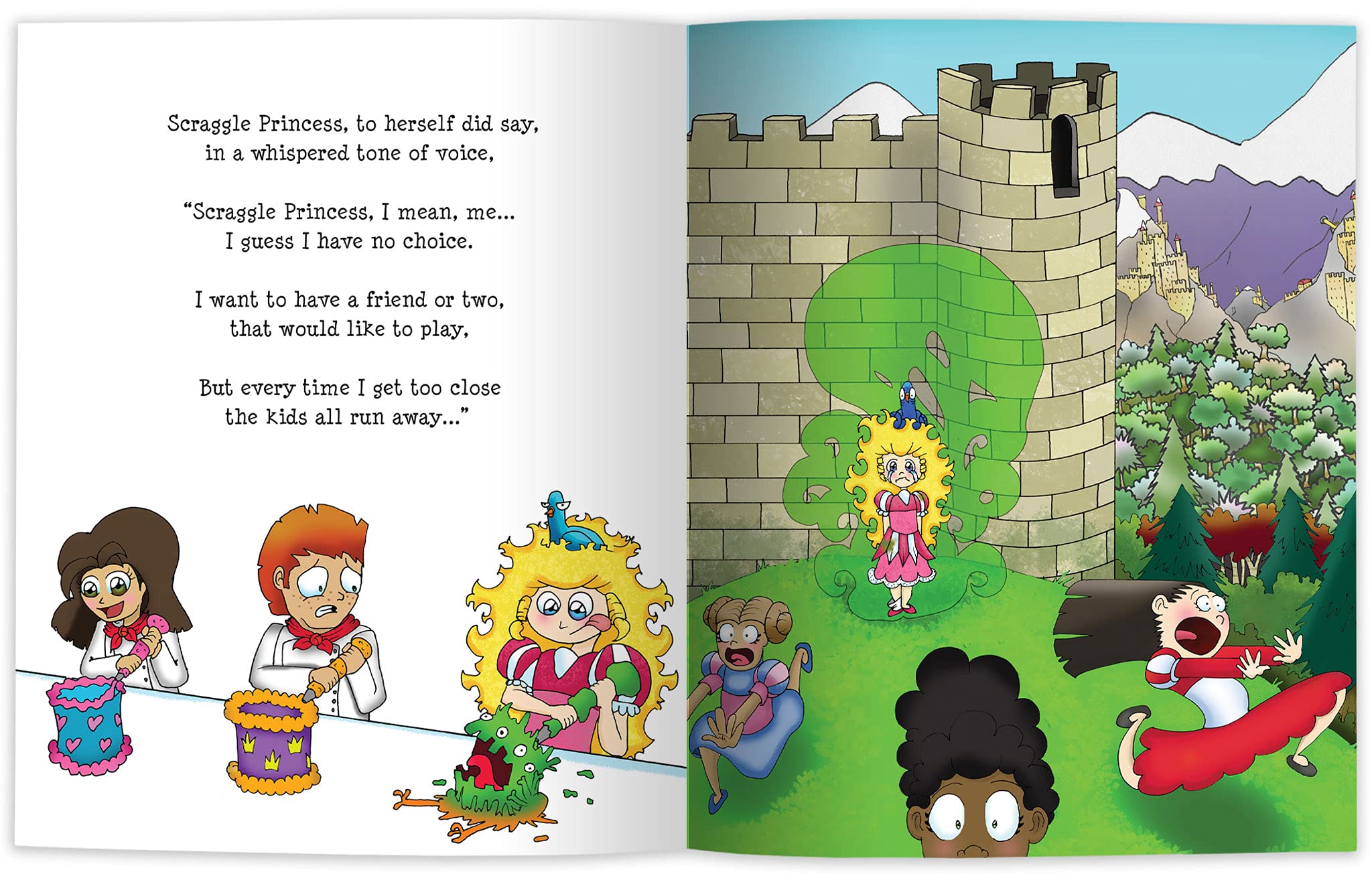 Scraggle Princess  A Childrens Book on Personal Hygiene, Etiquette, and Manners  A Book on Overcoming Behavior Challenges & Le,New