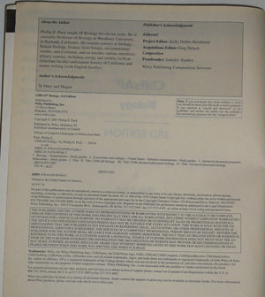 Cliffs Ap Biology (Cliffsnotes Ap),New