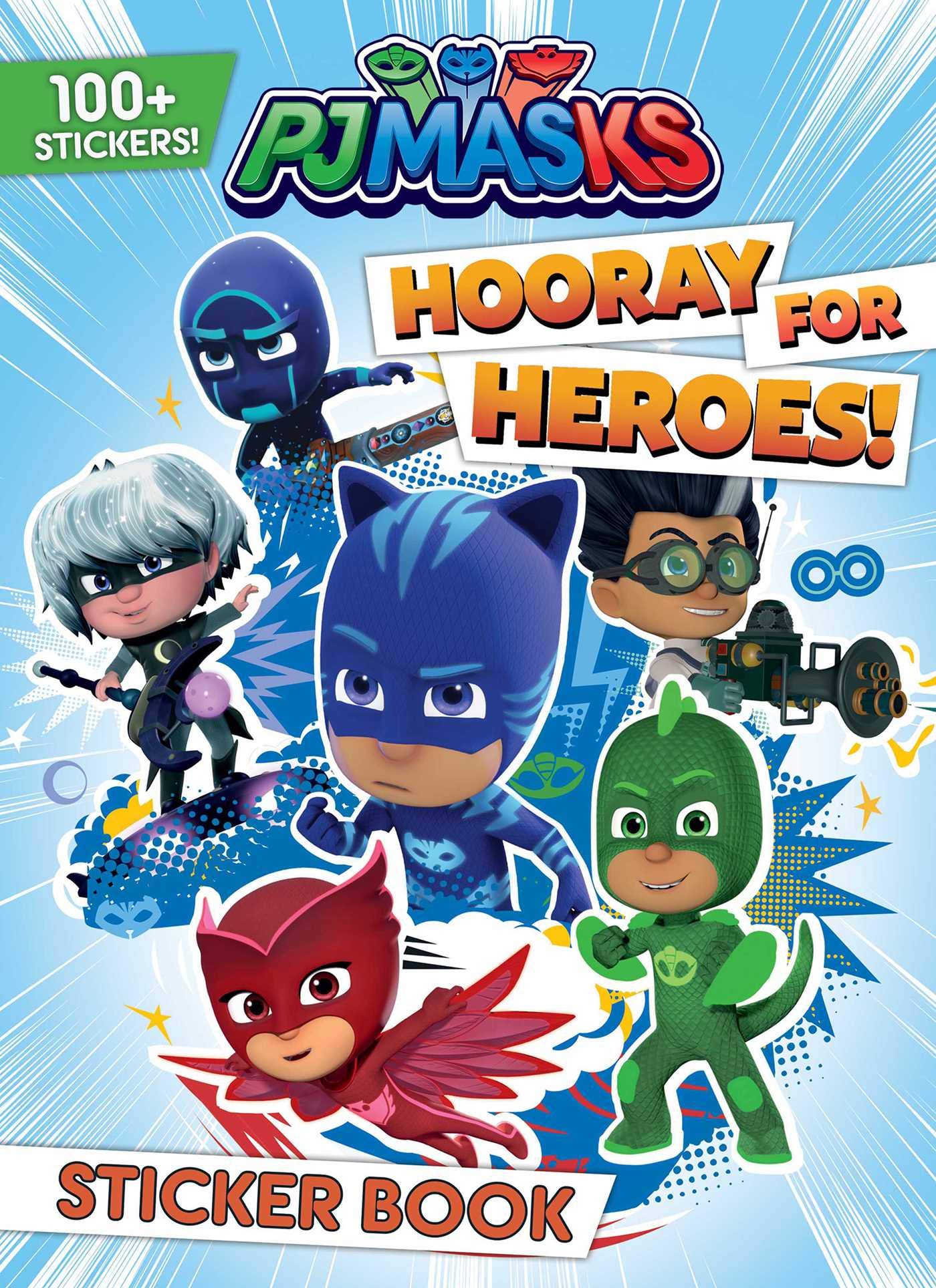 PJ Masks: Hooray for Heroes! Sticker Book (Sticker Books),Used