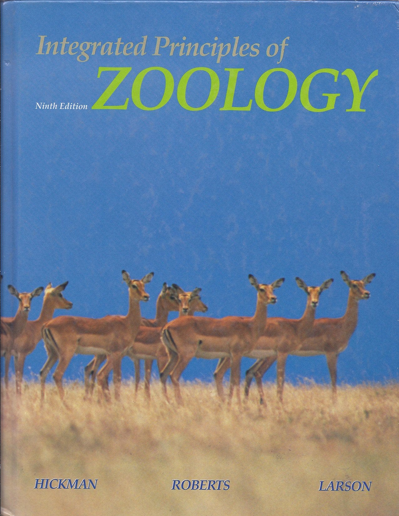 Integrated principles of zoology,Used