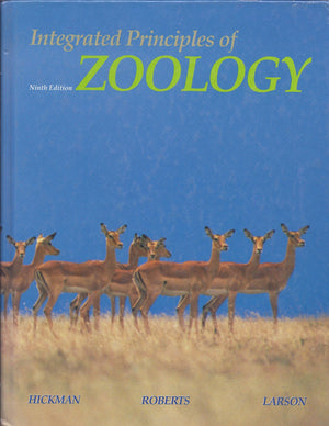 Integrated principles of zoology,Used