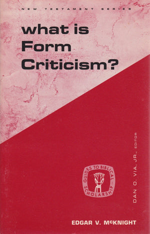 What Is Form Criticism?,Used