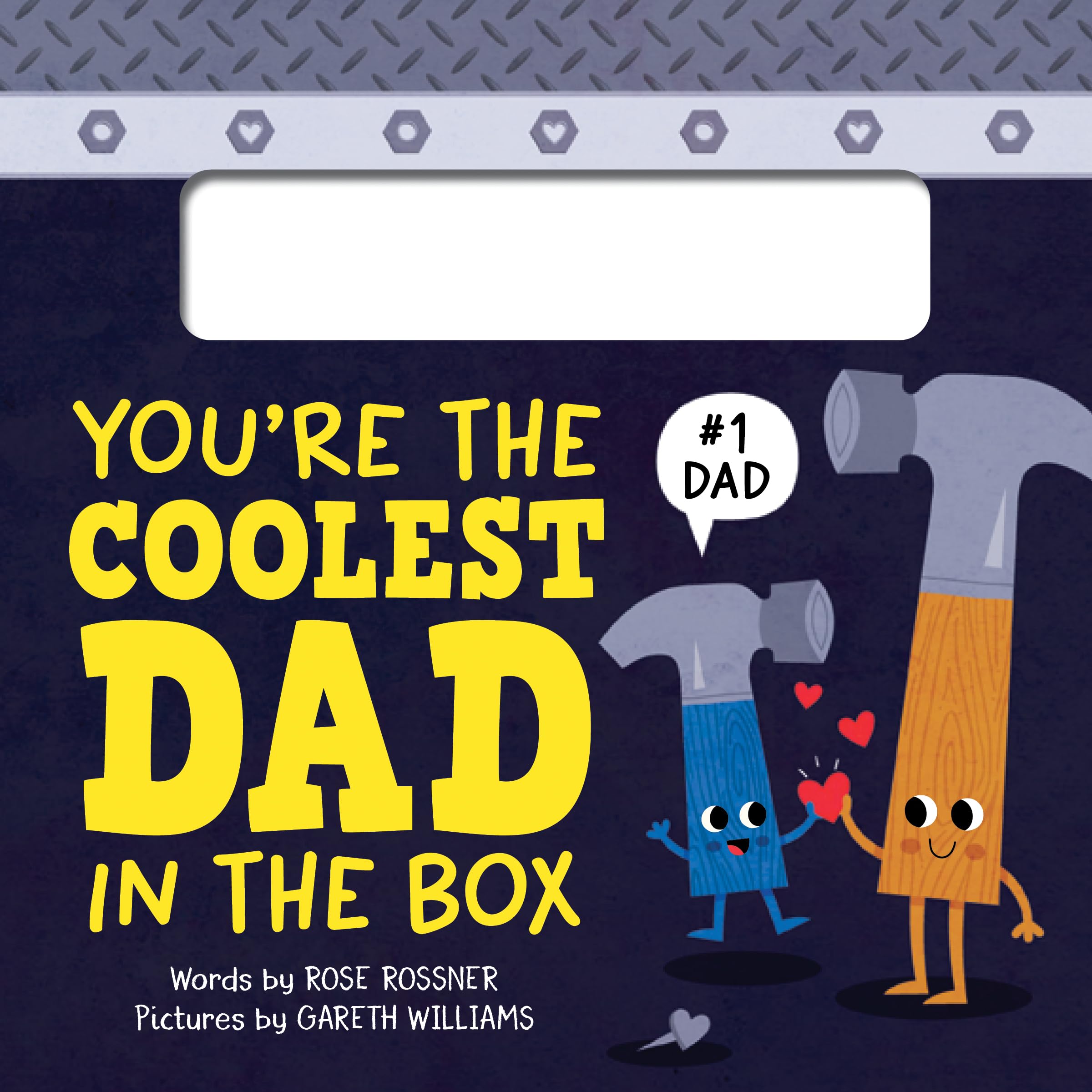 You're the Coolest Dad in the Box: A Funny and Sweet Shaped Board Book to Celebrate Dad (Punderland),New