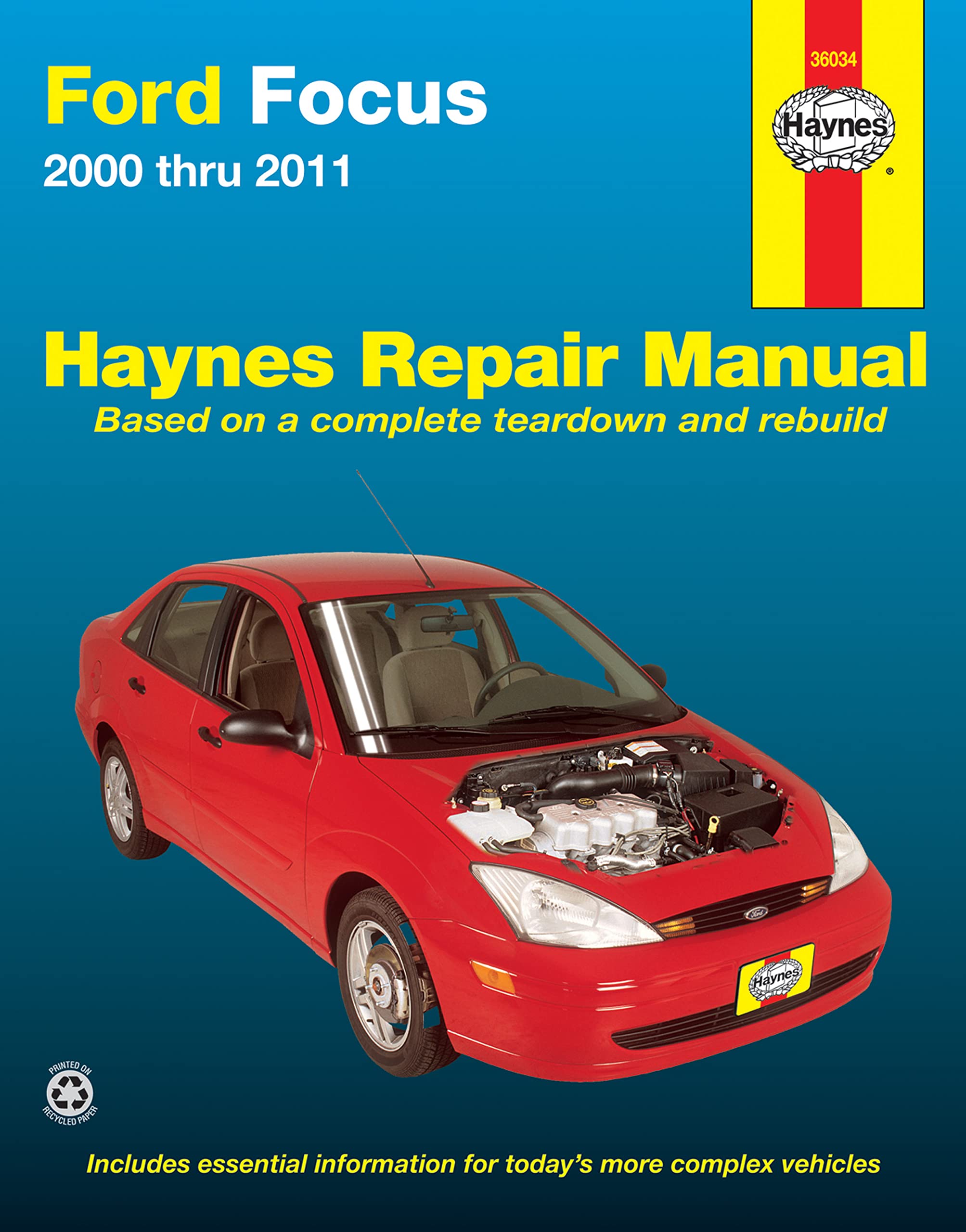 Ford Focus (20002011) Haynes Repair Manual (Usa) (Paperback),New