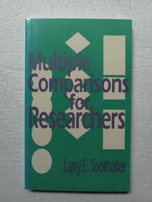 Multiple Comparisons For Researchers,Used