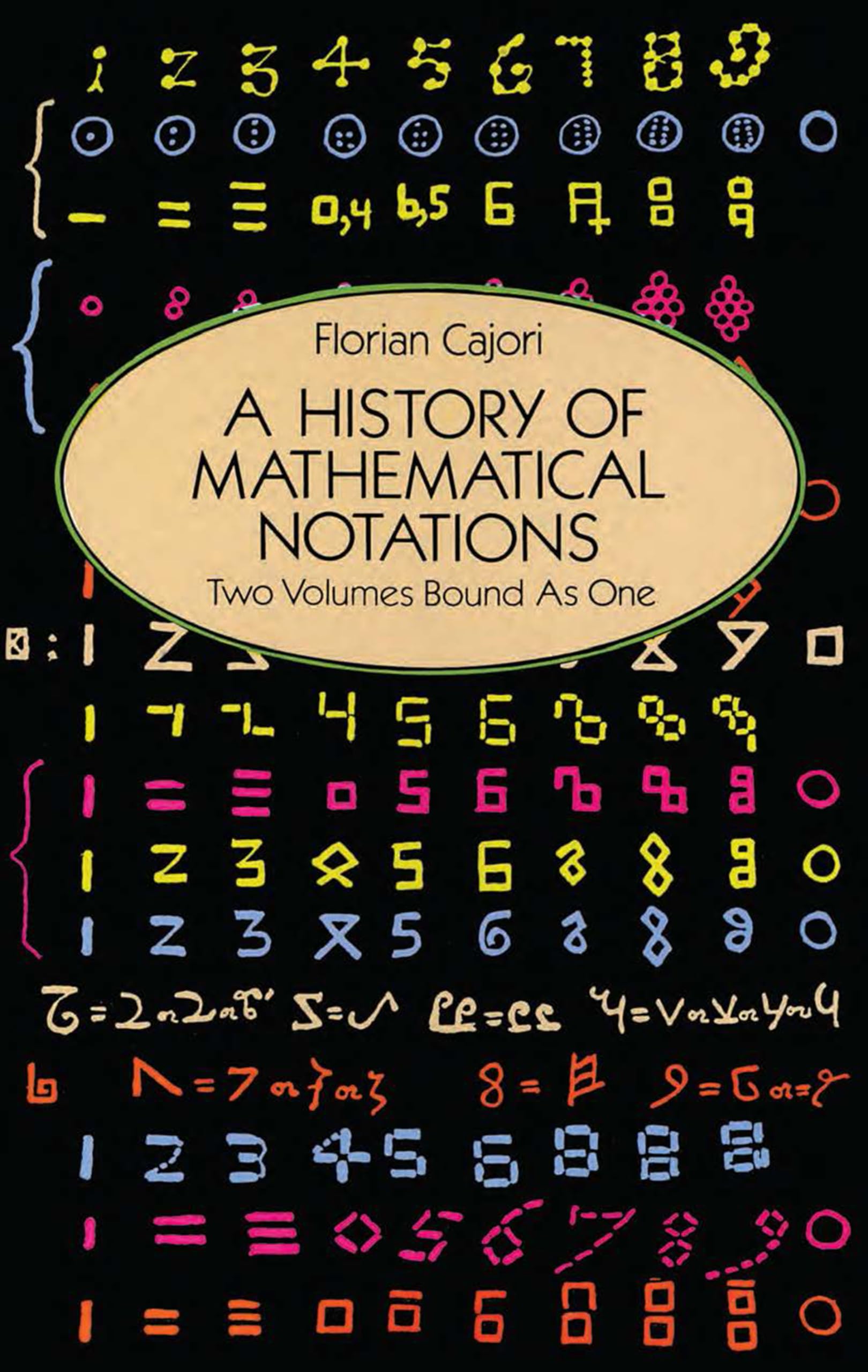 A History of Mathematical Notations (Dover Books on Mathematics),Used