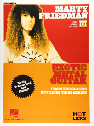 Marty Friedman  Exotic Metal Guitar: From the Classic Hot Licks Video Series,Used