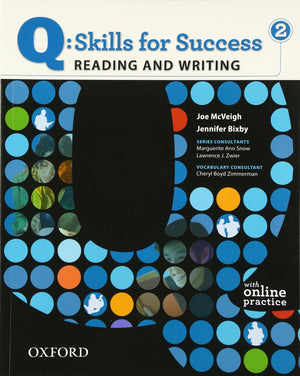 Q: Skills for Success 2 Reading & Writing Student Book with Student Access Code Card,Used