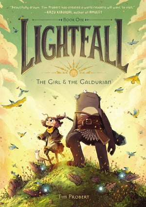 Lightfall: The Girl & the Galdurian: A Graphic Novel (Lightfall, 1),Used