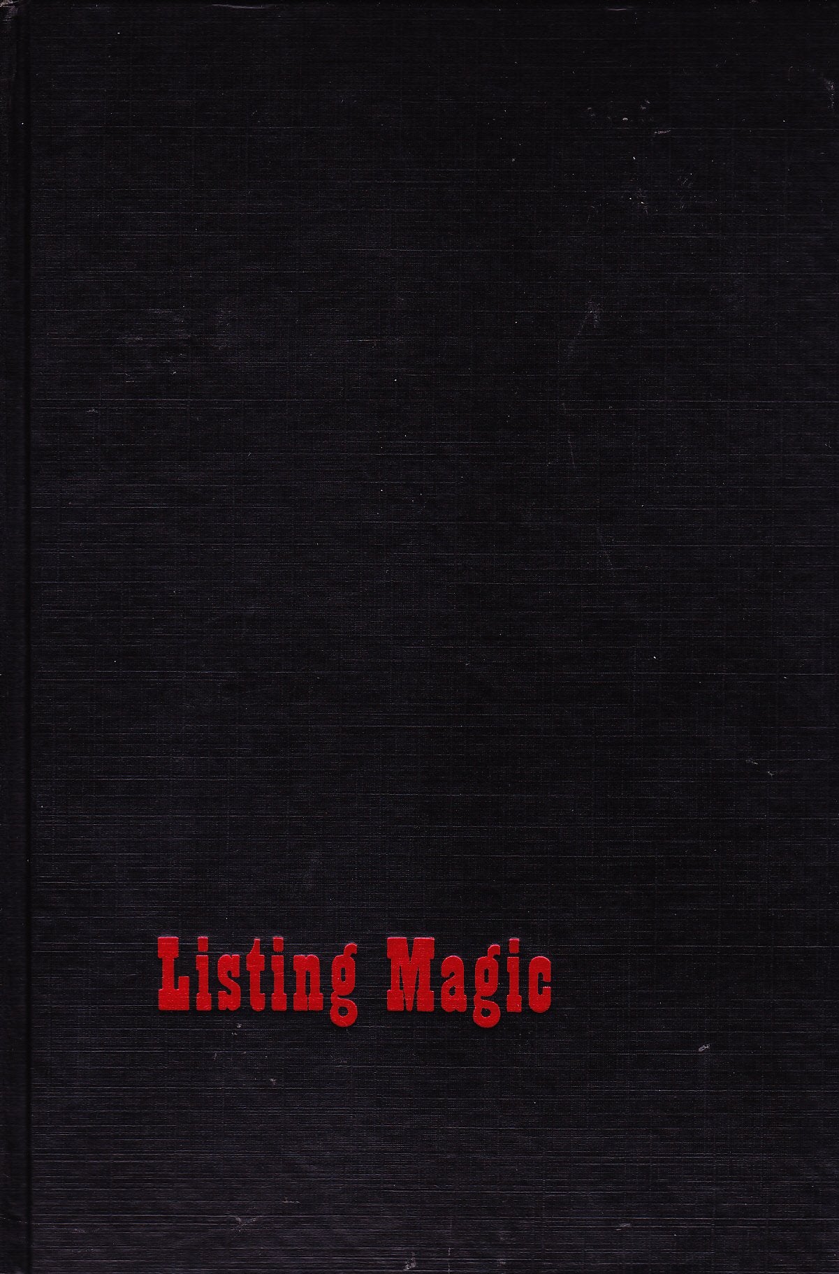 Real Estate Listing Magic,Used