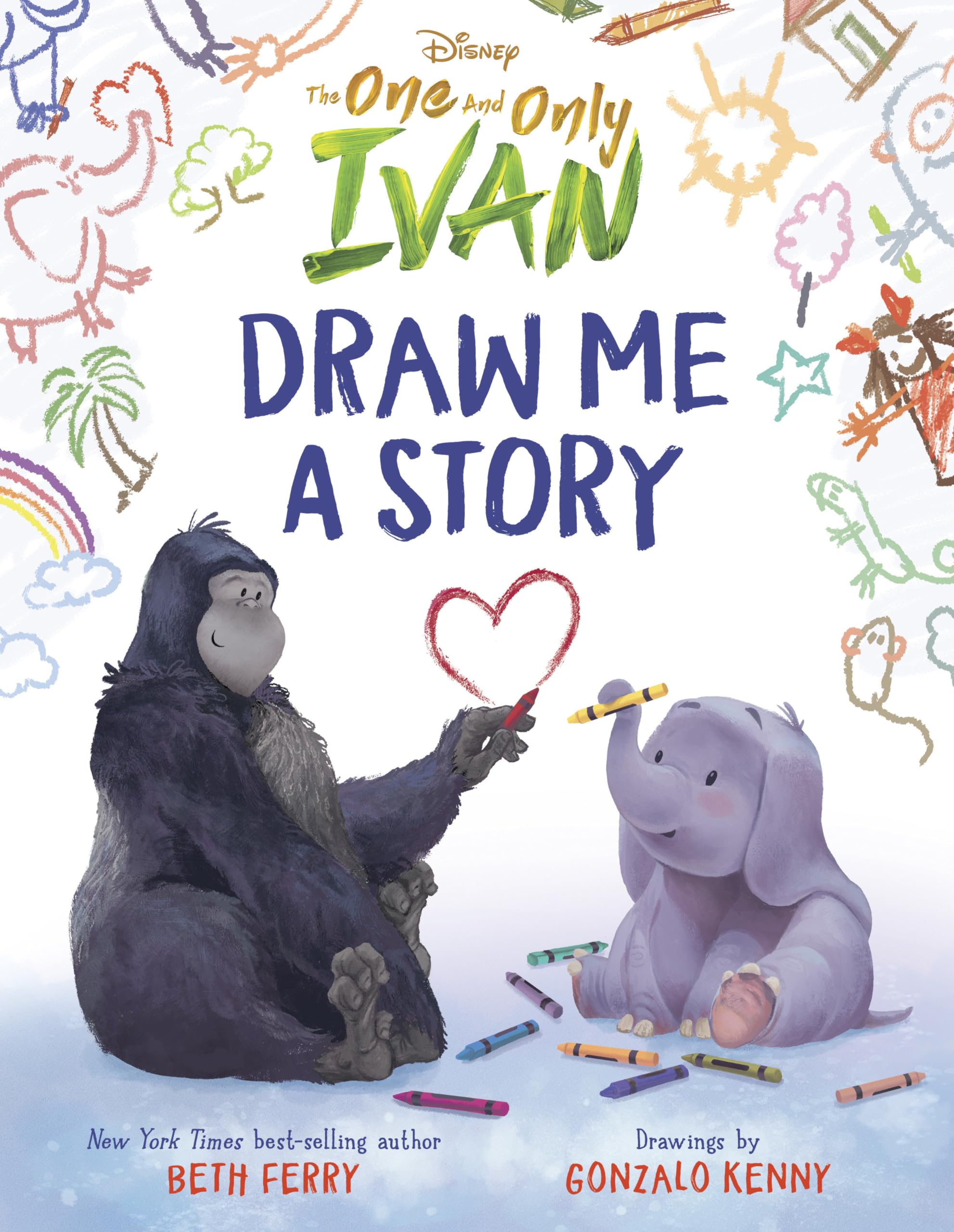 Disney The One and Only Ivan: Draw Me a Story,Used