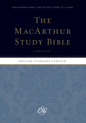 ESV MacArthur Study Bible, Large Print,Used