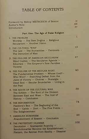 Dancing Alone: The Quest for Orthodox Faith in the Age of False Religion,Used