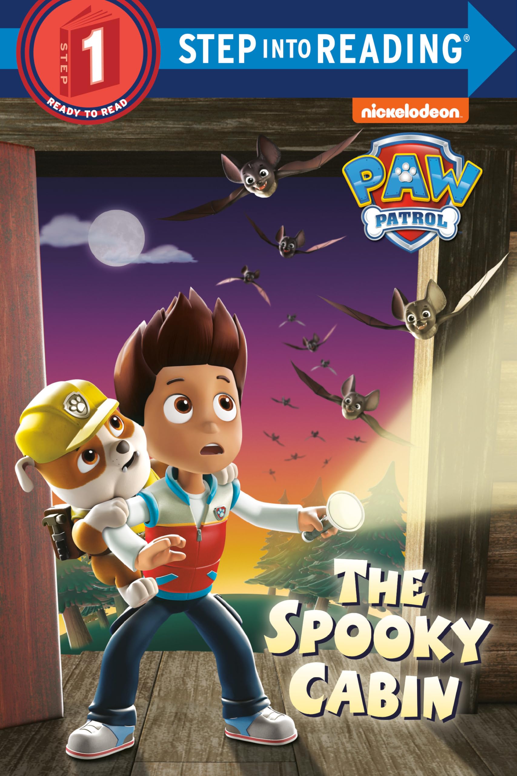 The Spooky Cabin (PAW Patrol) (Step into Reading),Used