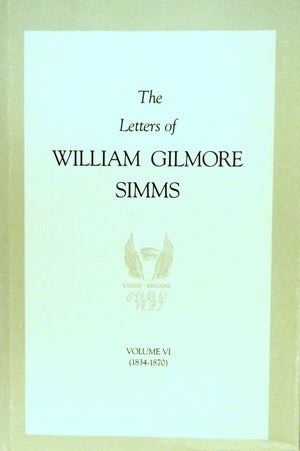 Letters of William Gilmore Simms: 006,Used