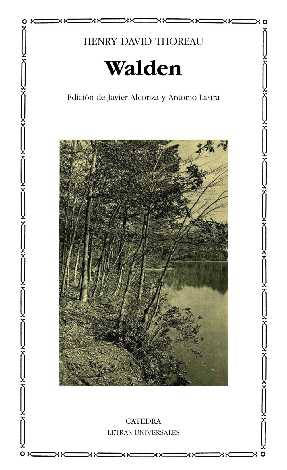 Walden (Letras Universales) (Spanish Edition),Used