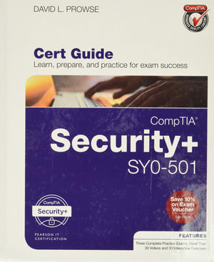 CompTIA Security+ SY0501 Cert Guide (Certification Guide),Used