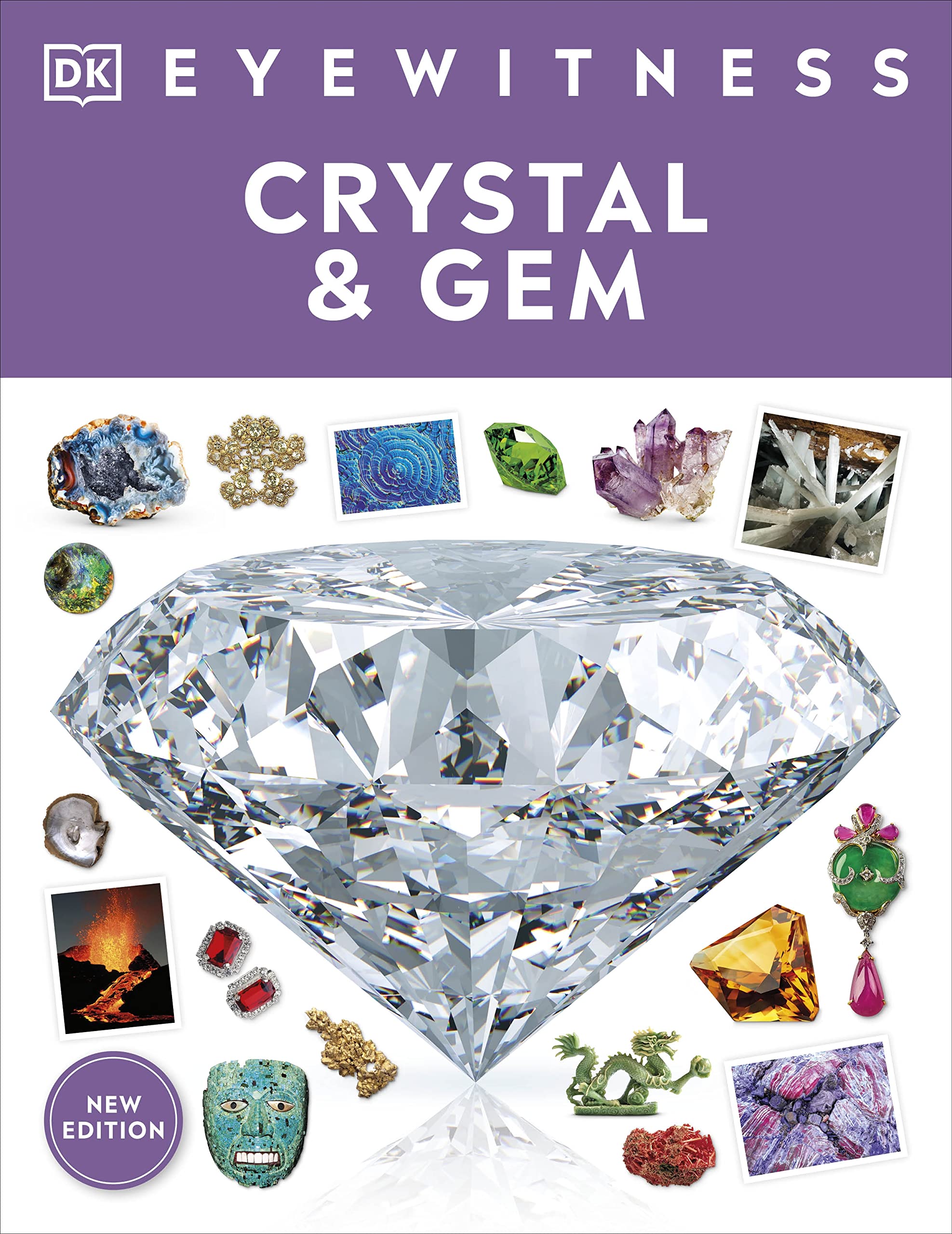 Eyewitness Crystal And Gem (Dk Eyewitness),Used