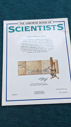 The Usborne Book of Scientists (From Archimedes to Einstein),Used