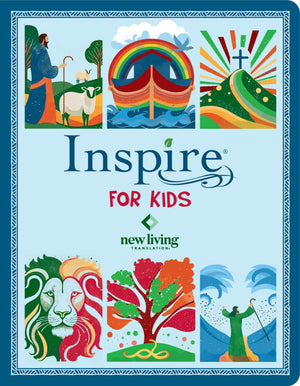 Inspire Bible For Kids Nlt (Softcover): The Bible For Coloring & Creative Journaling
