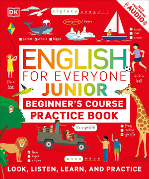 English For Everyone Junior Beginner'S Course Practice Book (Dk English For Everyone Junior),Used